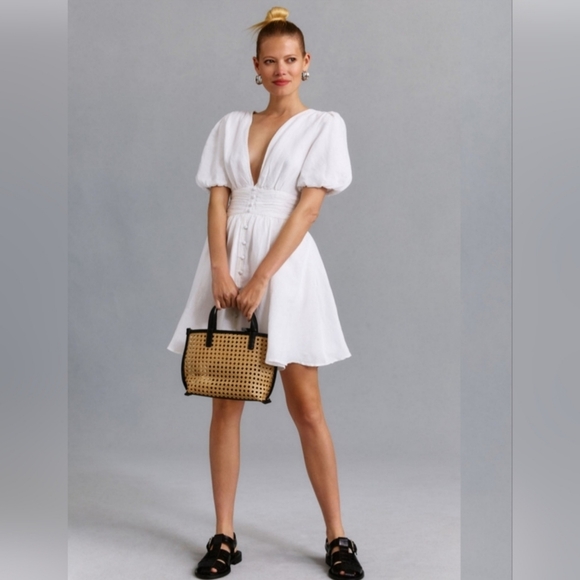 Anthropologie Dresses & Skirts - Anthropologie The Katerina Button-Front Mini Dress